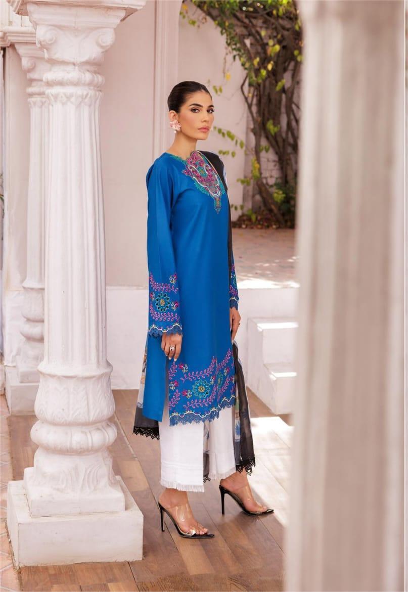 Nissa Chikankari 25 D# - 04
